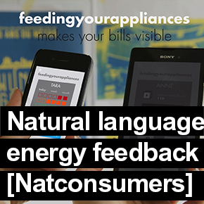 NATCONSUMERS - Reducing residential energy through natural language feedback NATCONSUMERS - Reducing residential energy through natural language feedback