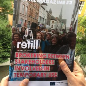 REFILL Magazine Issue #2: Brokering between stakeholders involved in temporary use