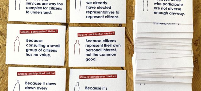 Citizen participation? Hell no! Citizen participation? Hell no!
